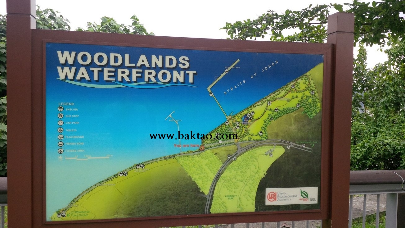 Visit to Woodlands Waterfront Park