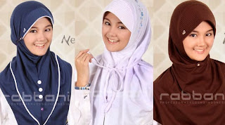 Model fashion hijab rabbani anak umur 10 tahun keatas