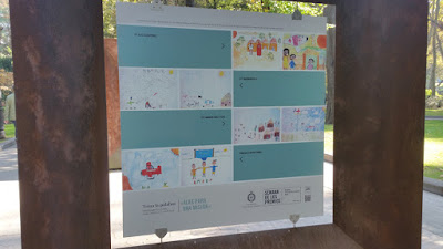 Premios Princesa de Asturias. Exposición de dibujos realizados por escolares de primaria sobre la labor de AMREF Health Africa y AMREF Salud África, Premio a la Cooperación Internacional