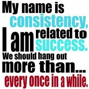 My Success Depends On My Consitency 