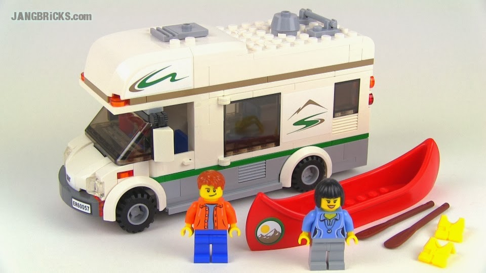 JANGBRiCKS LEGO reviews & LEGO City Camper Van 60057 set Review!