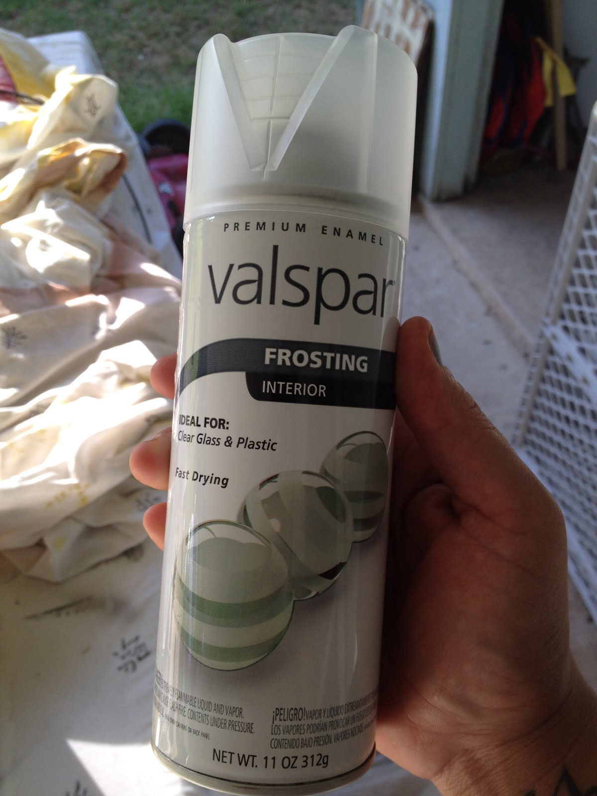 Look What Mommy Did Frosted Glass Vases