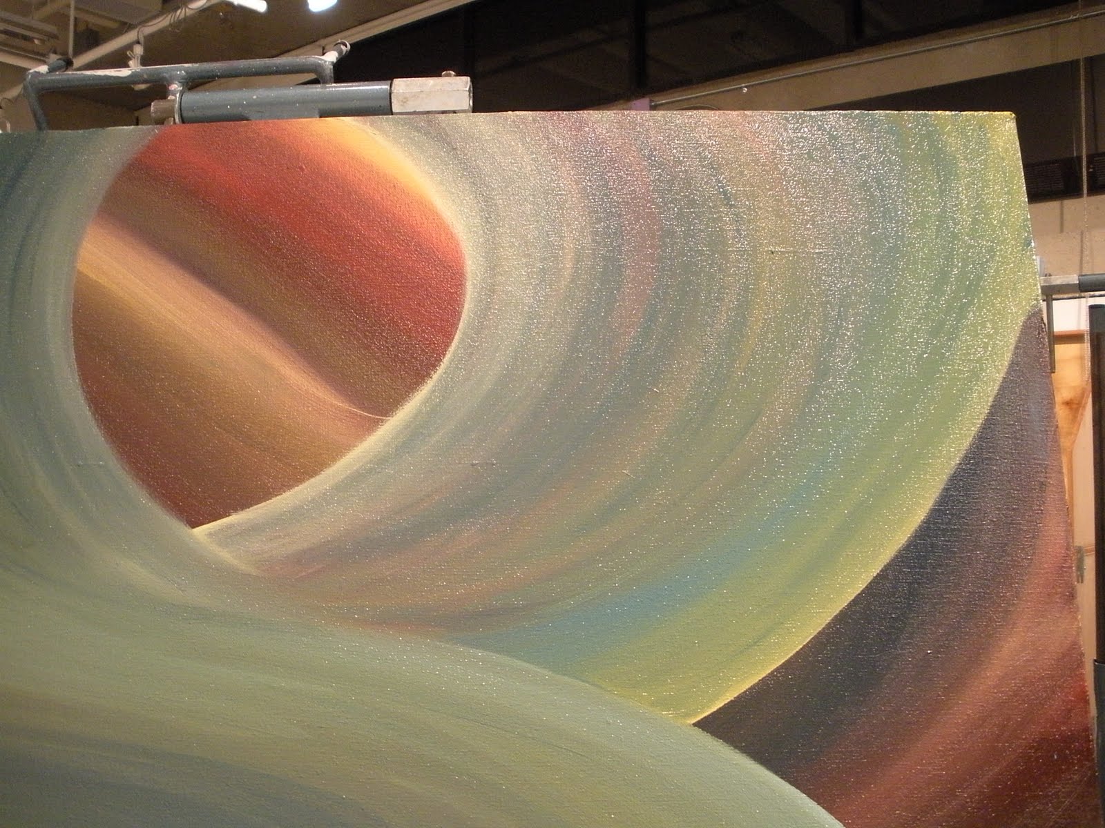 Process Painting Through Abstraction