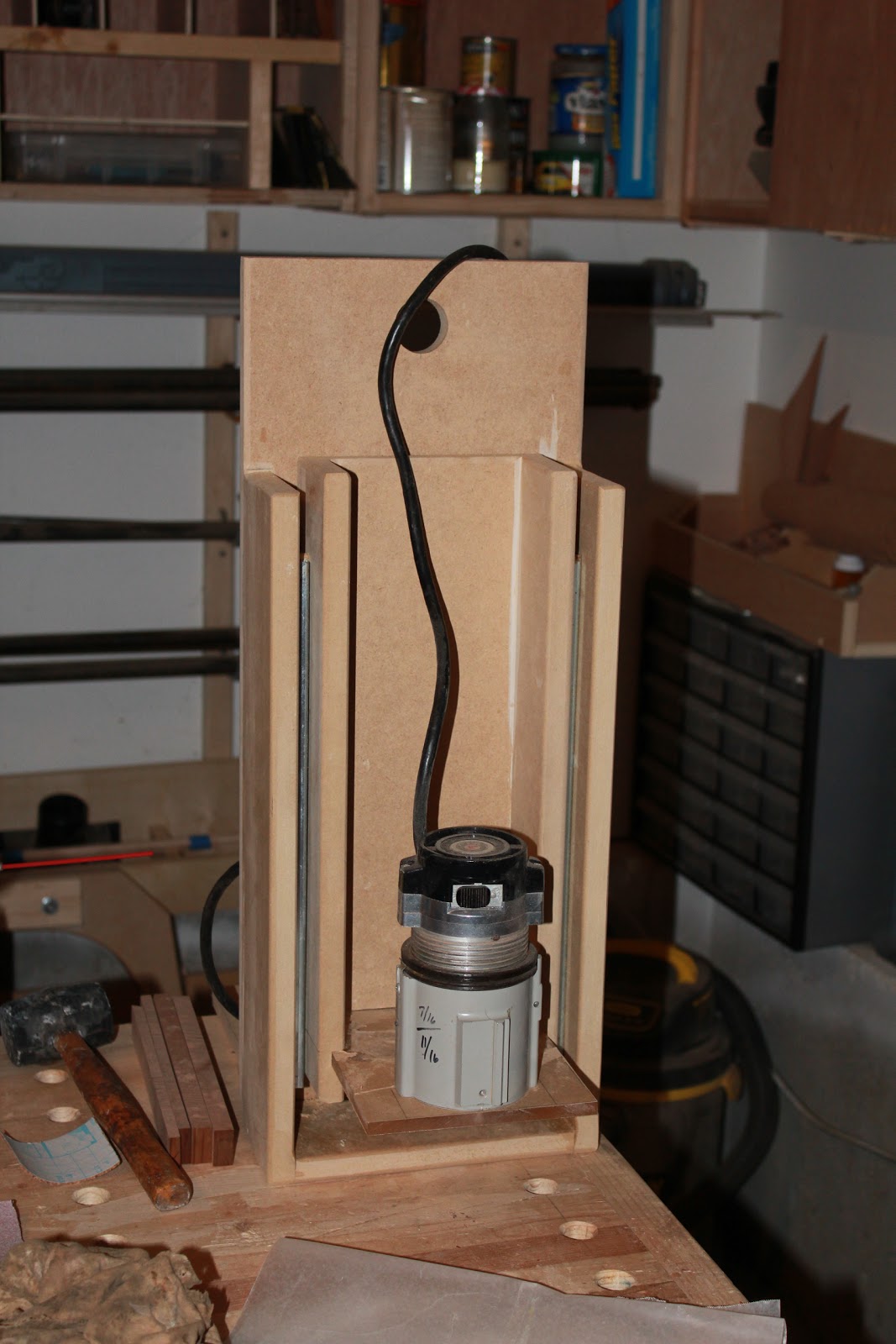 Garage Shop Luthier Back & Binding Jig