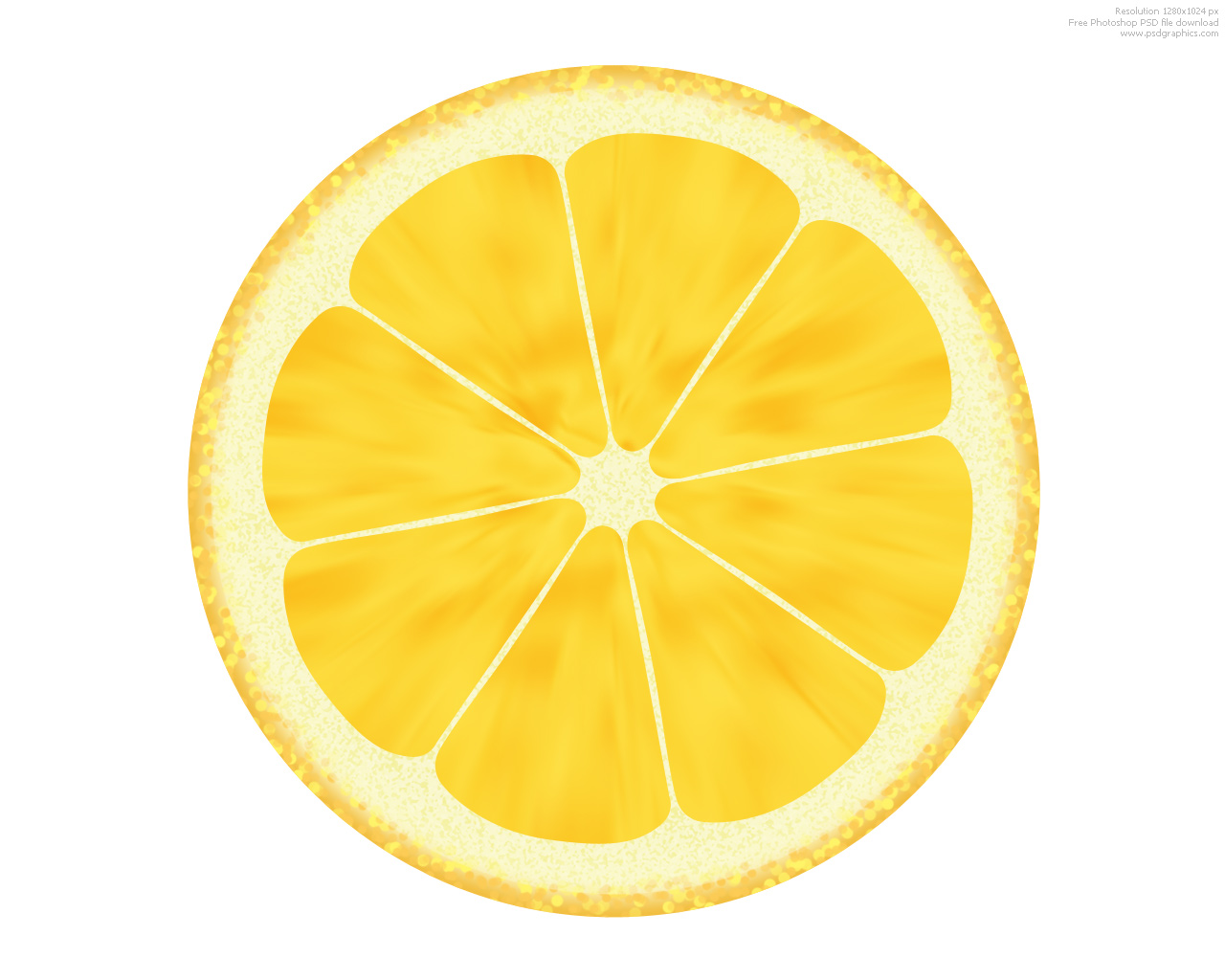 lemon wedge clip art - photo #25