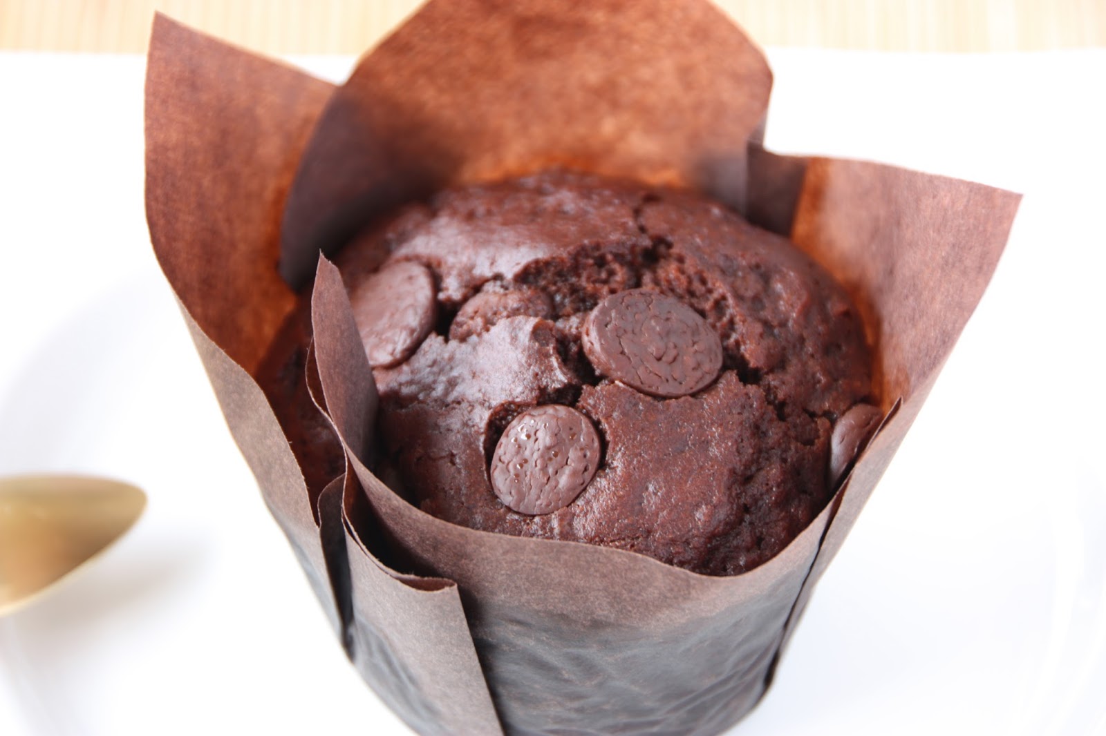 Sugar Kiss Muffins de Chocolate al estilo Starbucks