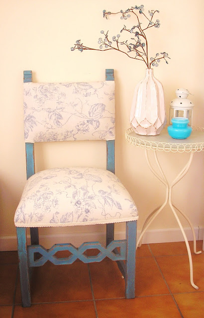 EL DESVAN DE MAMEN: SILLA TURQUESA