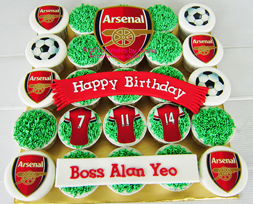 Birthday Cupcake Edible Image Arsenal