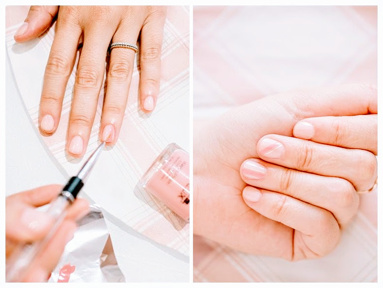 Beauty DIY manicure by LC Lauren Conrad