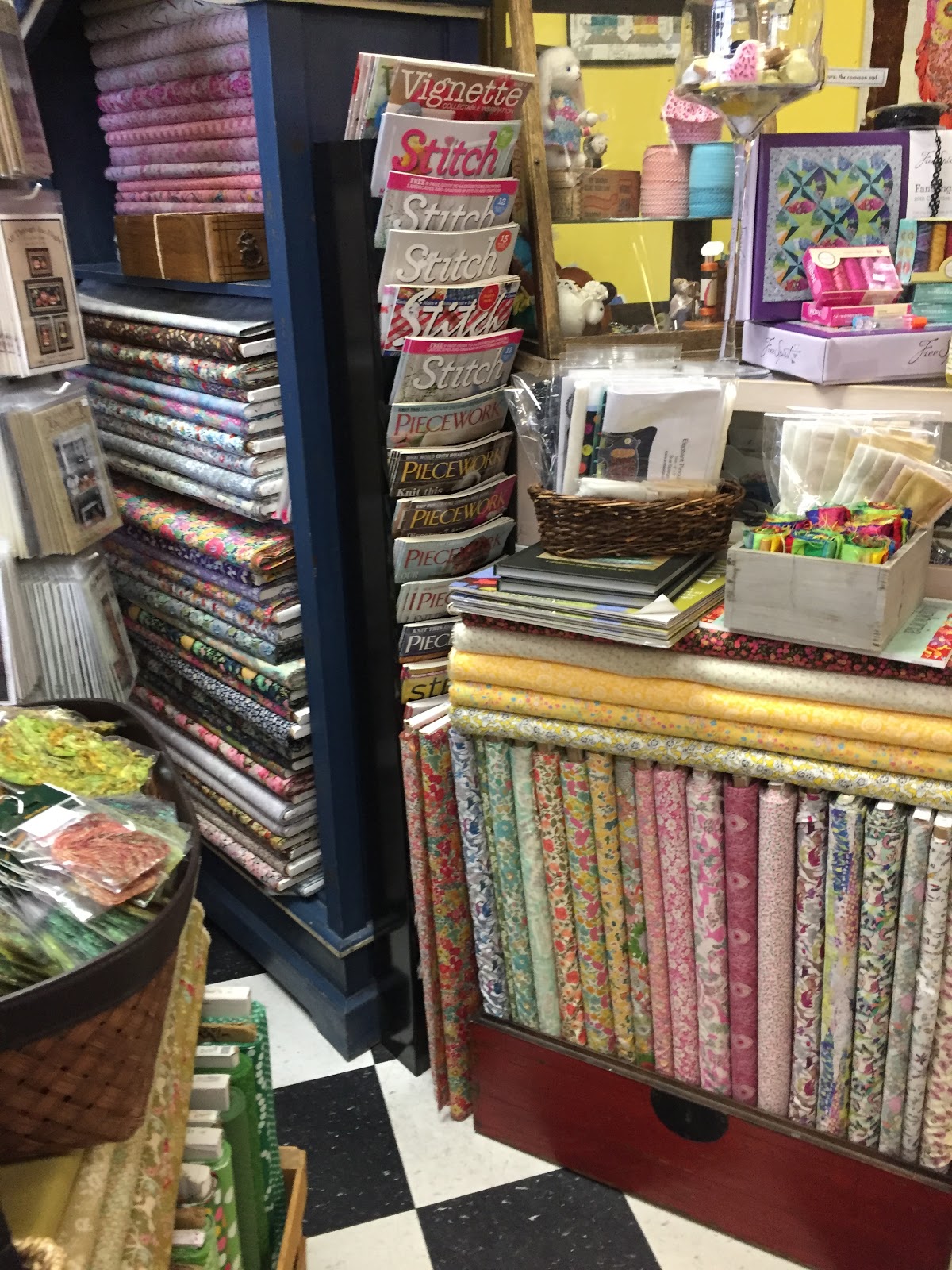 Sweet P Quilting and Creations Calgary Quilt Shops...and the LOOT!