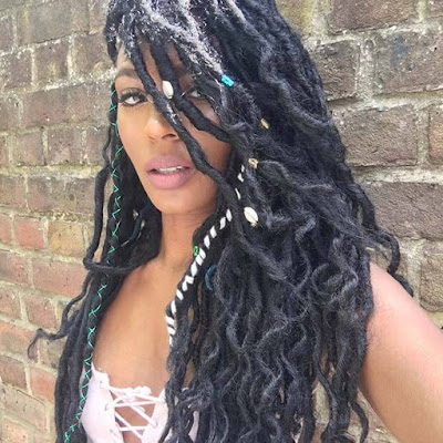 locs goddess faux crochet curly latest hairstyles messy hairstyle stayglam boholocs source