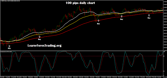 100 pips daily chart trading