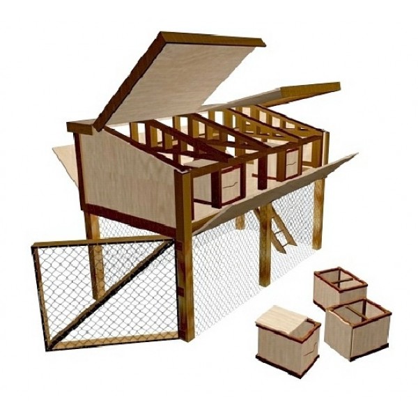 How Many Chickens In A Coop Easy Coop Designs