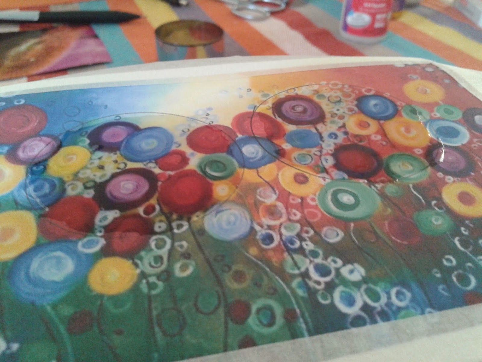 Maria's Craft Ideas How to transfer an image from inkjet printer with