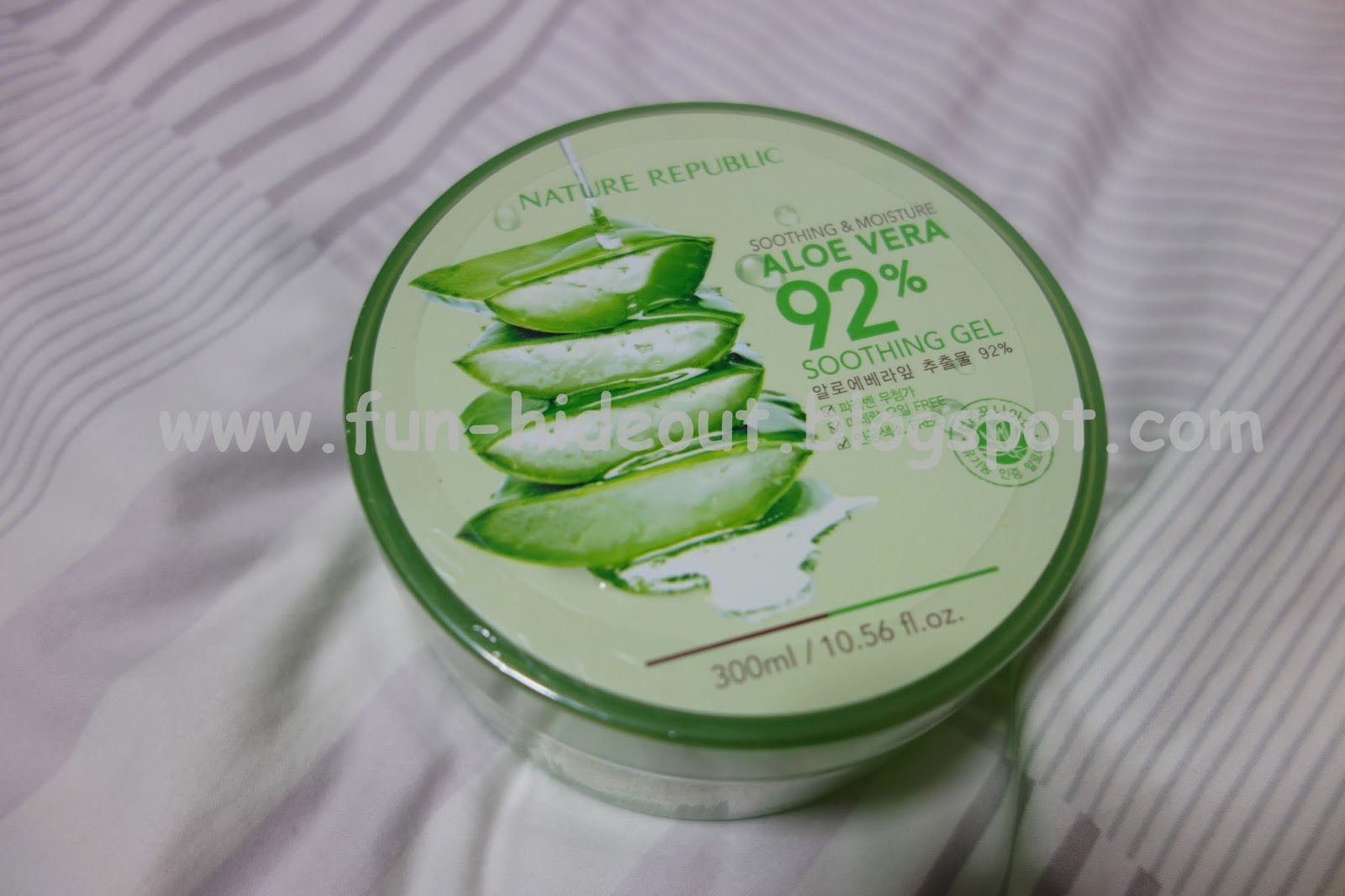 Nature Republic Aloe Vere Soothing Gel Fun Hideout