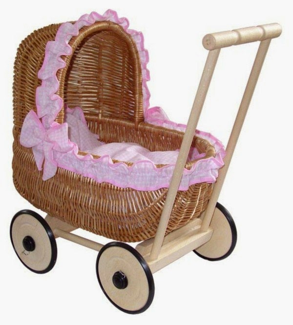 Doll&#8217;s pram basket &#8211; 22 super cute models!
