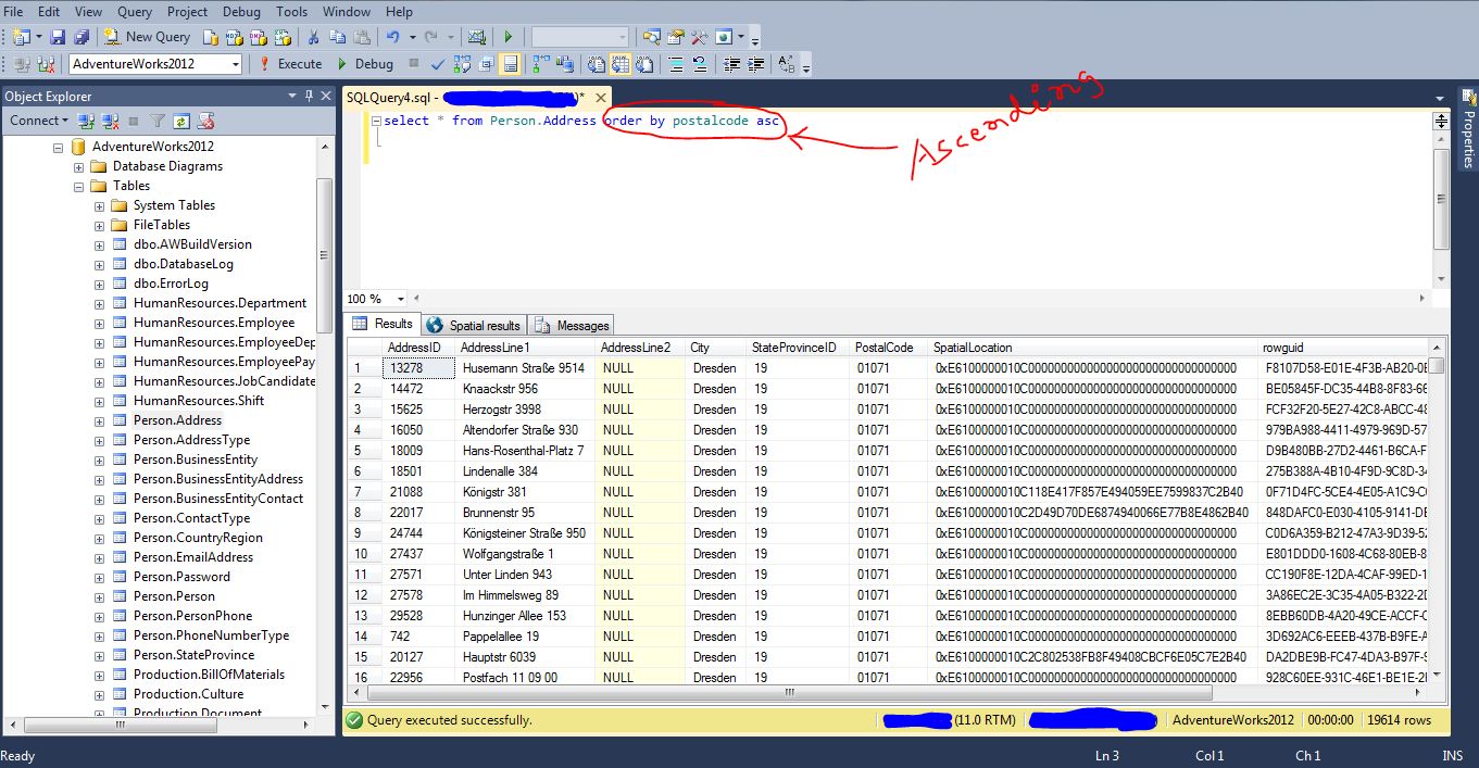 View Data from table in SQL Server | Simply SQL Server