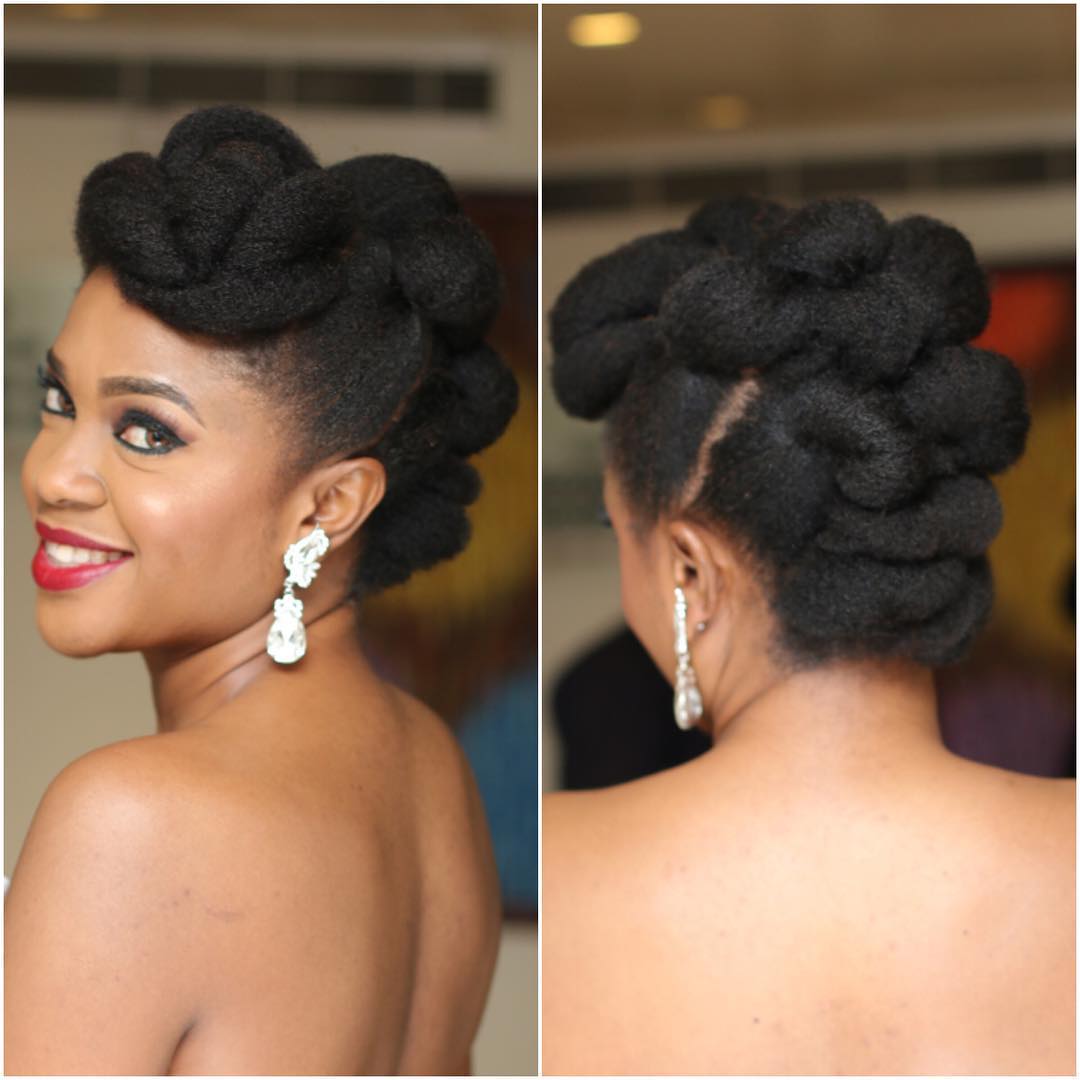 Omoni Oboli And Her Natural Hair Game Cisca Kinks For Love
