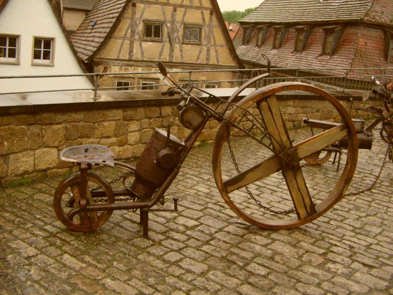 Первый велосипед в мире