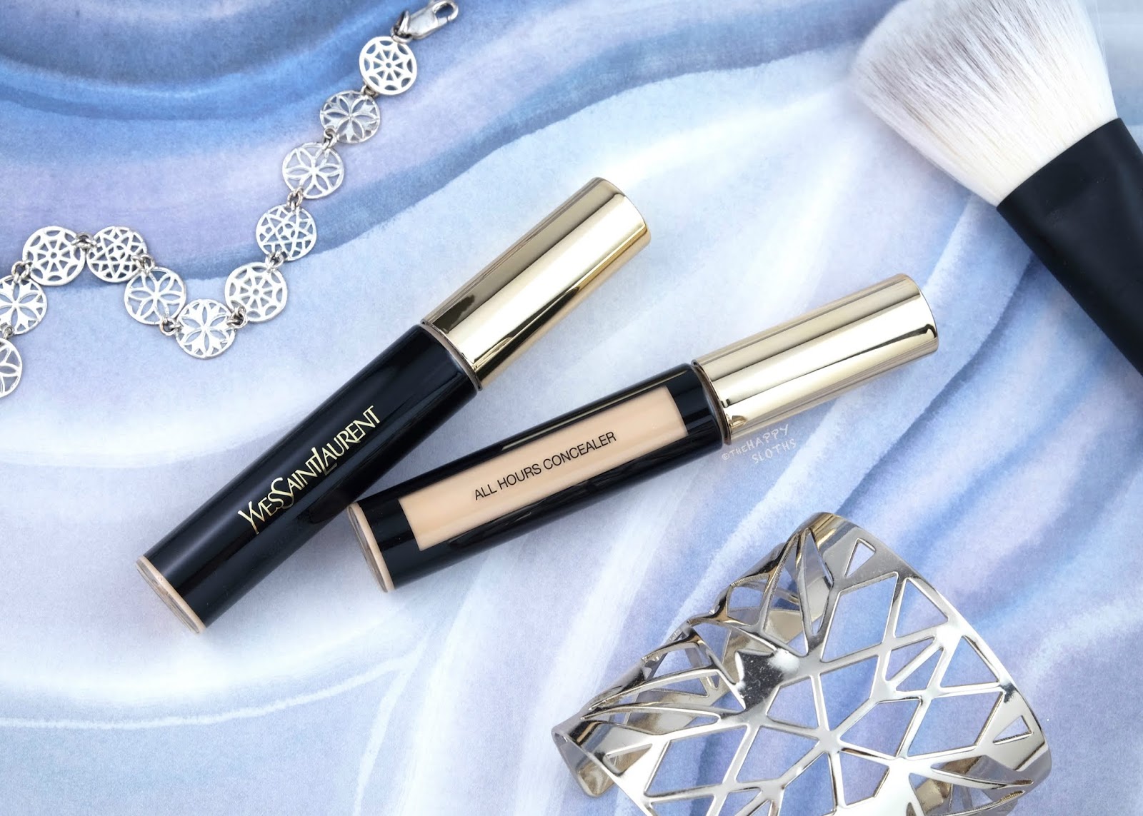 Yves Laurent | All Hours Concealer: Review and Swatches | The Happy Beauty, Makeup, and Skincare Blog with and