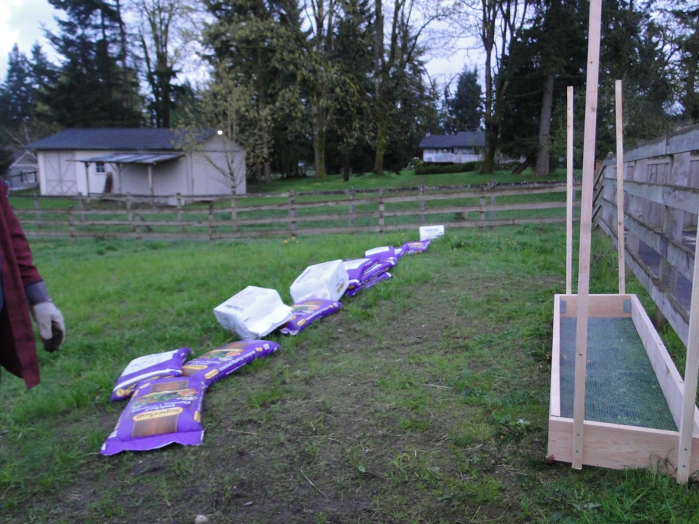 Garden Scrapbook Raspberry Raised Beds Part 1