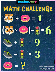 Mashup Math Twitter Challenge of the Week