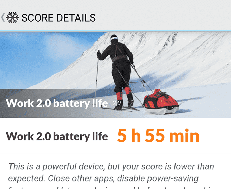 OnePlus 6 battery benchmark