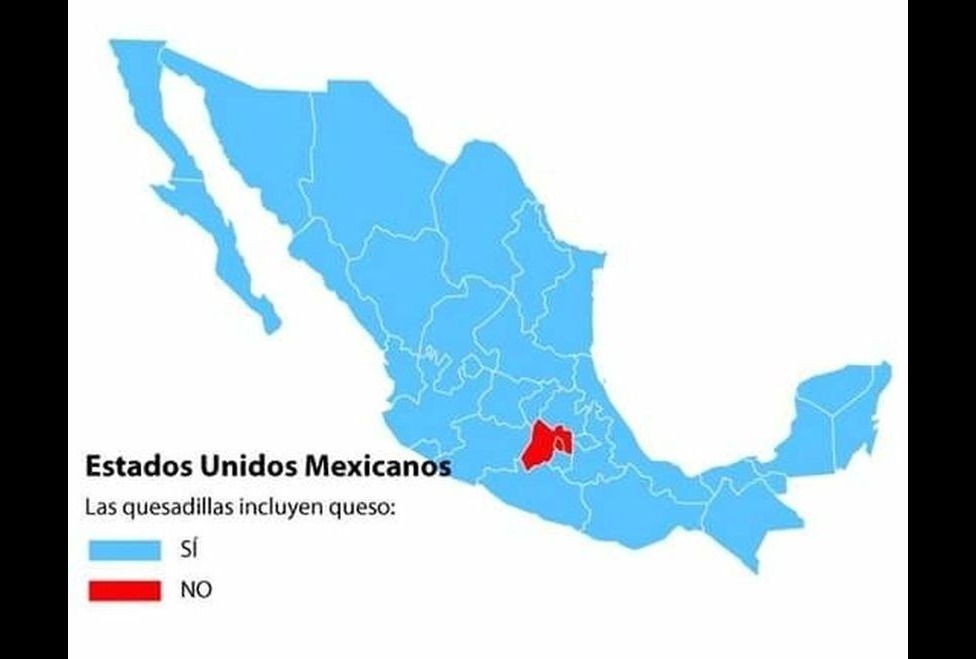 Blog de palma2mex Quesadillas ¿con queso o sin queso? La Polémica y memes