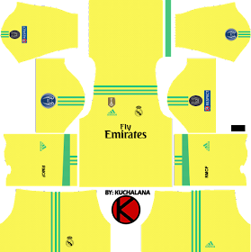 UEFA Champions League Real Madrid Kit
