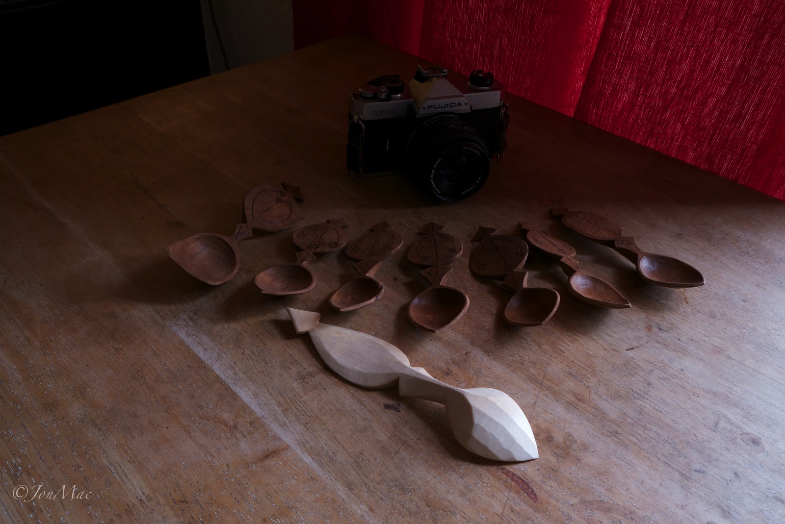 whittled spoons+carved spoons+spoon carving