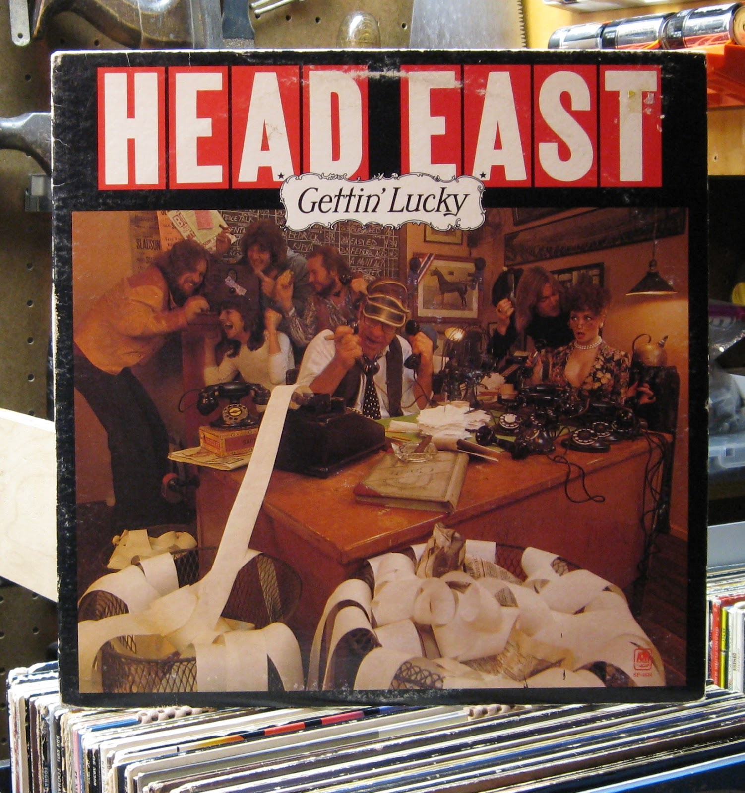 .Curtis Collects Vinyl Records Head East Gettin' Lucky, a regional