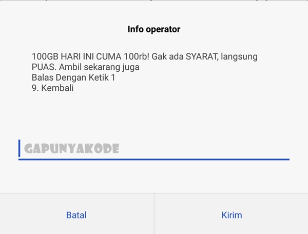 Paket Internet Tri Isyarat Terbaru 100gb Hanya 100rb Selama 30 Hari Tips And Trik 7