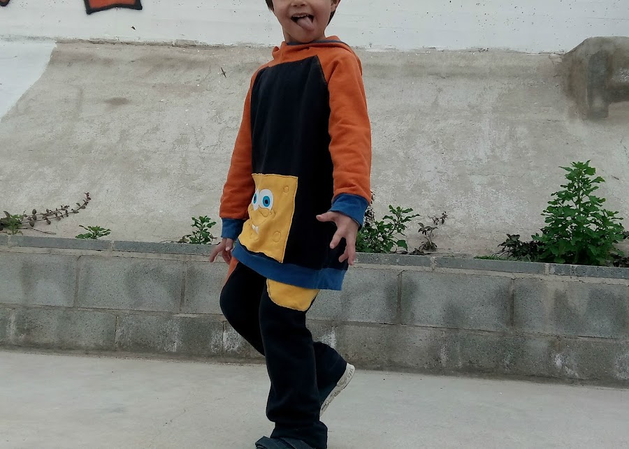 Conjunto bob esponja Ottobre design Dinosaur