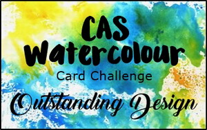 CAS Watercolour Card Challenge