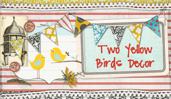 Two Yellow Birds Decor