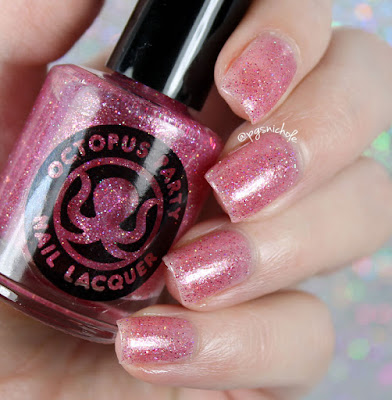 Octopus Party Nail Lacquer Pink Stole