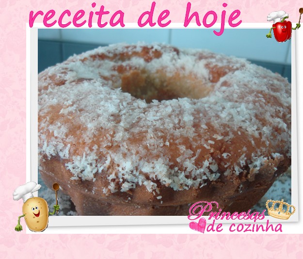 bolo de coco a minha moda