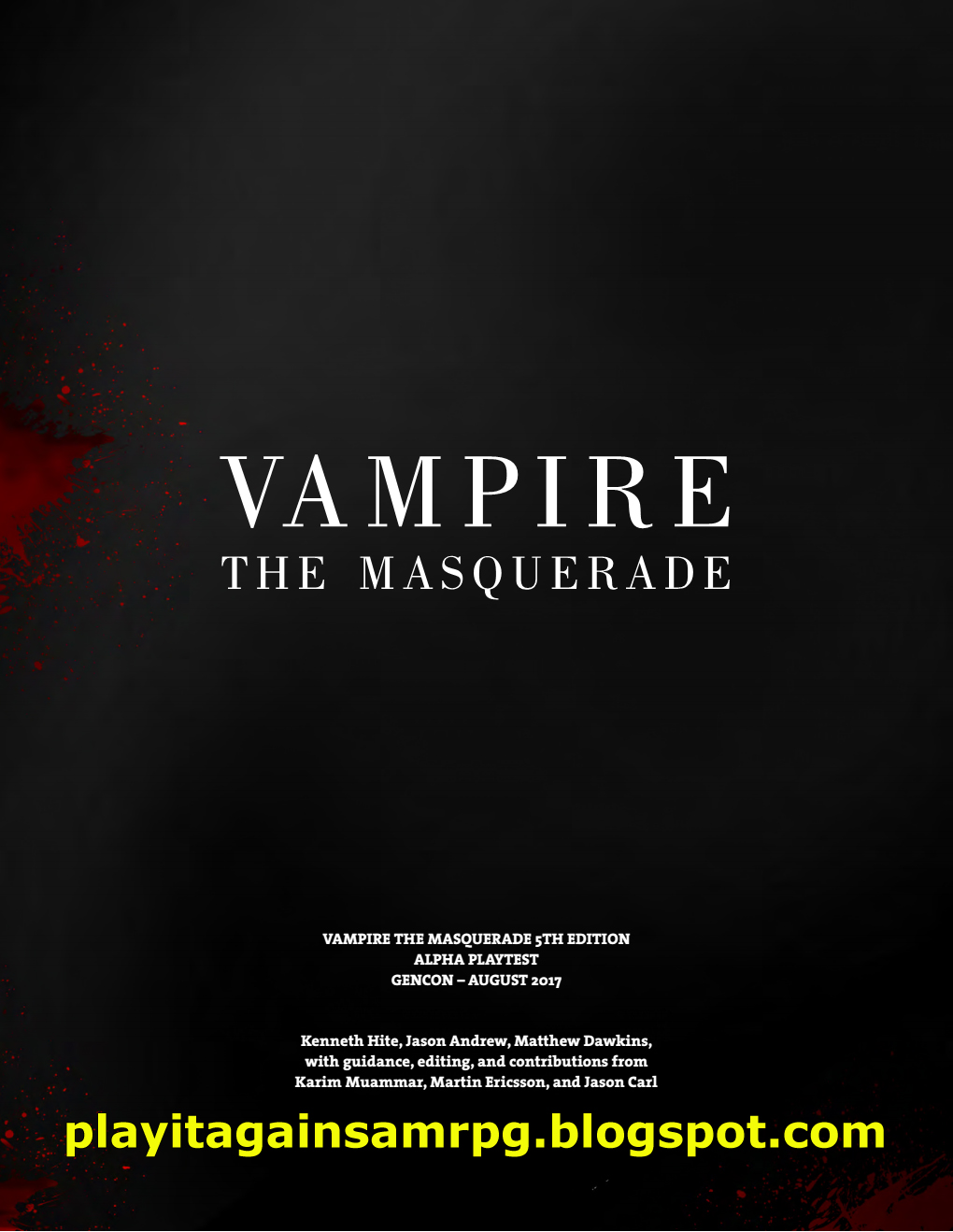 vampire the masquerade 5th edition alpha pdf download vampire the masquerade 5th edition alpha pdf download