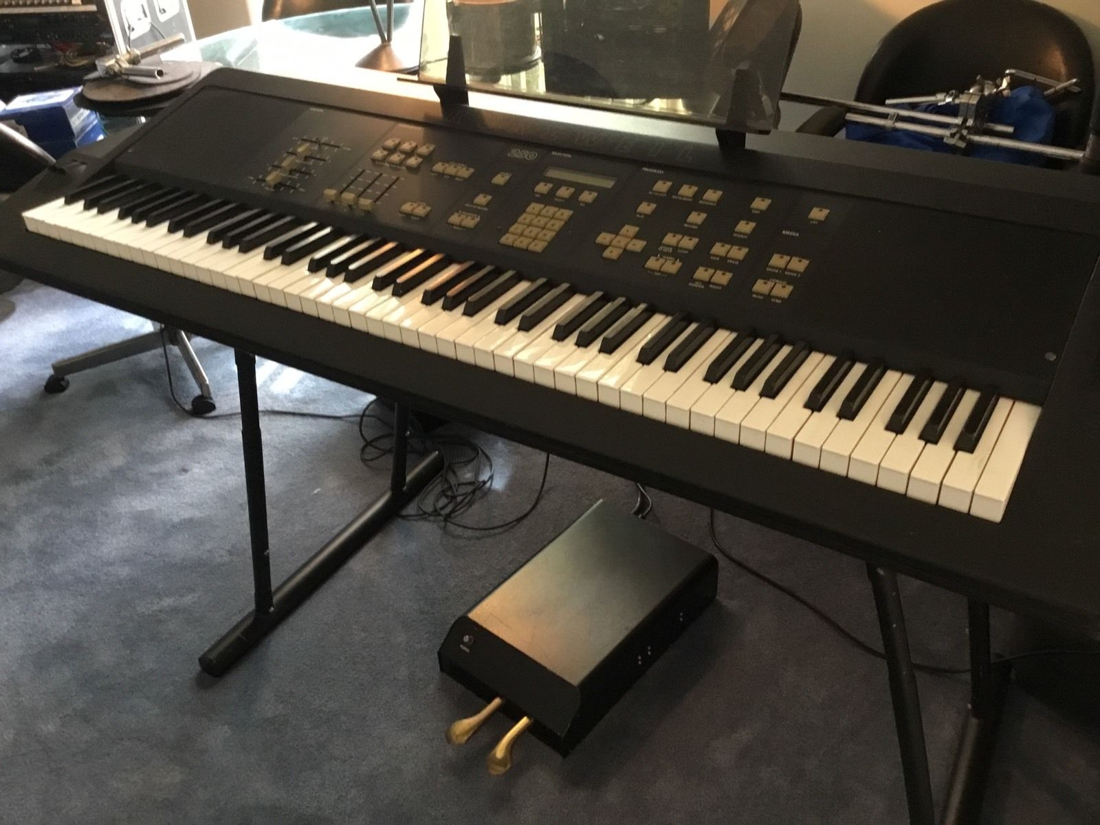 MATRIXSYNTH Vintage Kurzweil K250 Electric Piano / Synthesizer SN