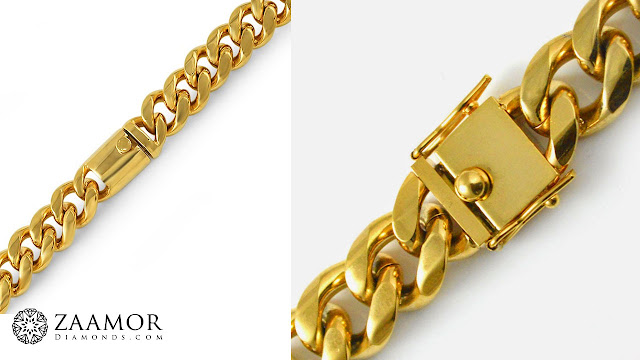 Types of gold chain locks