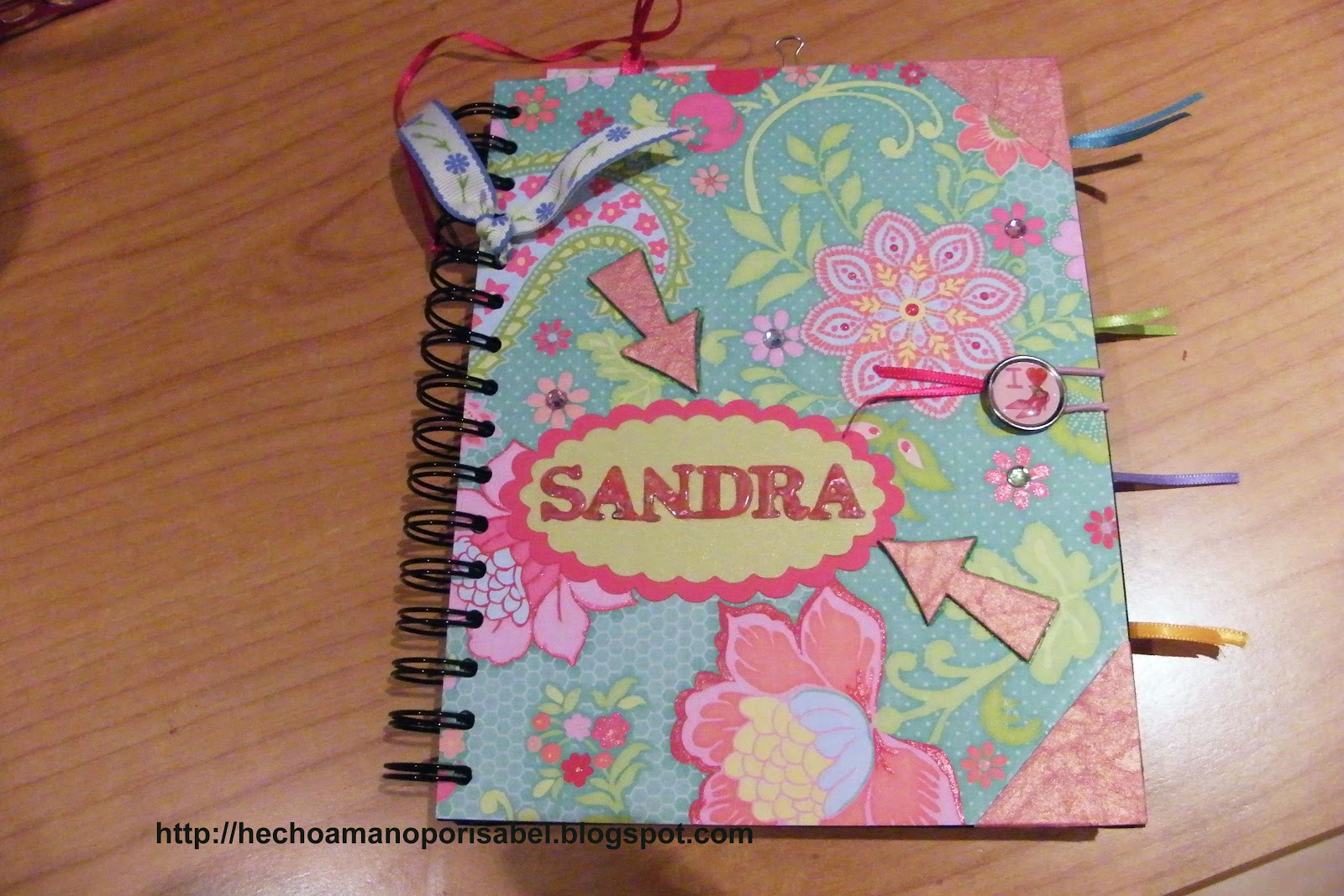 HECHO A MANO POR ISABEL: MÁS LIBRETAS PERSONALIZADAS