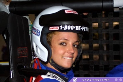 Britney Spears Pic of the Day: Britney Spears - Car Racing Outfit and ...