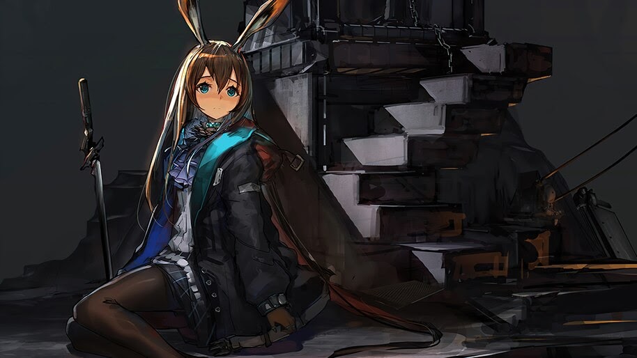 Arknights, Amiya, Anime, Girl, 4K, #6.500