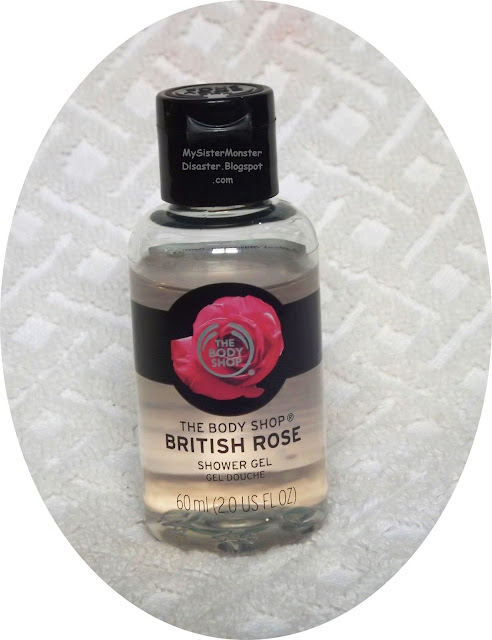 REVIEW : THE BODY SHOP BRITISH ROSE TRAVEL SIZE SHOWER GEL