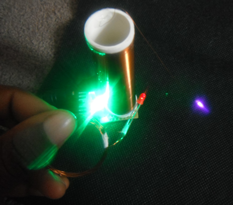 Vikipedia Electronics Lab: Tesla coil Wireless Power Transmission ...