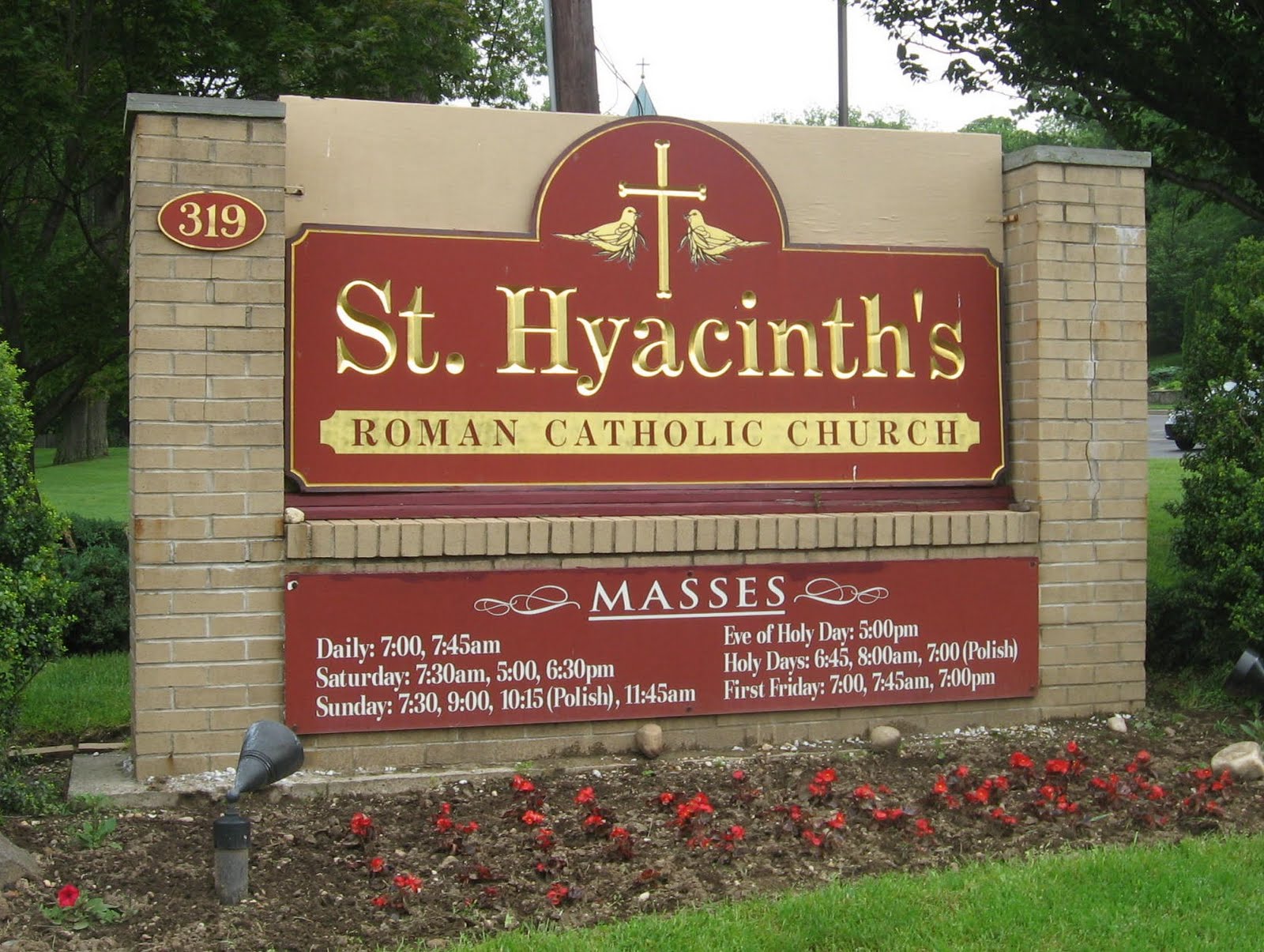 Nassau County N.Y. Catholic St. Hyacinth, Glen Head