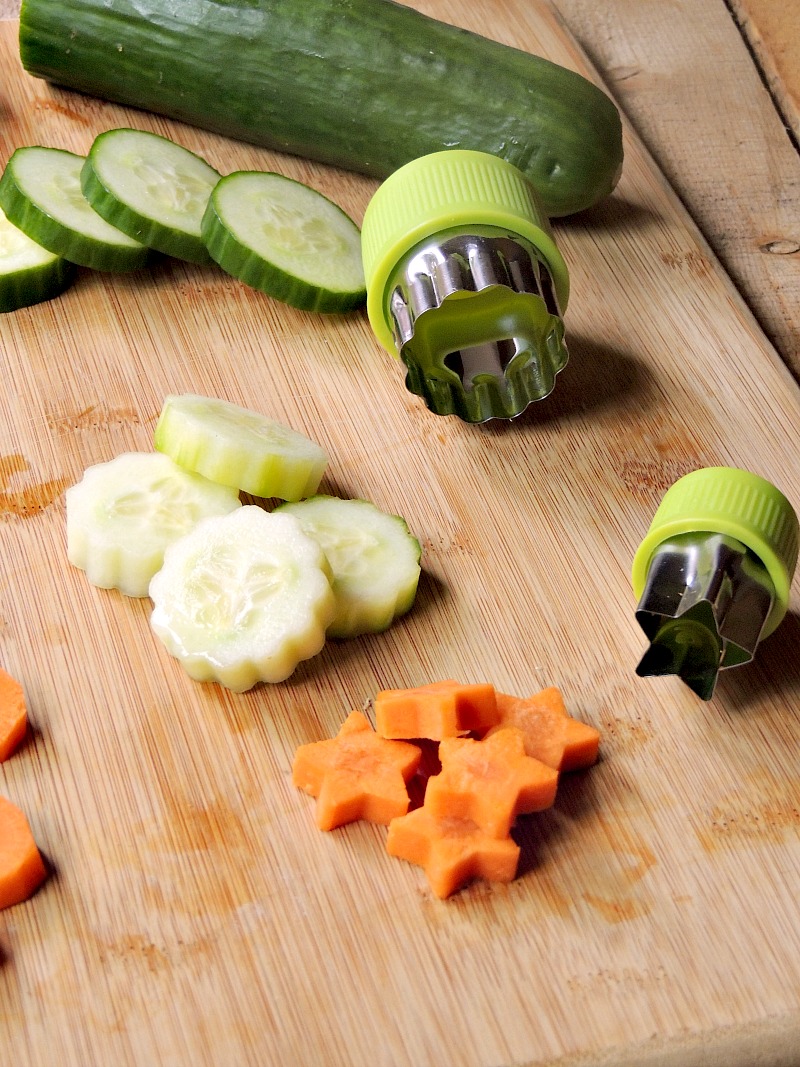 Chicken Nuggets with Fun Veggies | Easy After School Snacking - Afterschool snacking doesn't have to be hard. You can't go wrong with gluten-free all white meat chicken nuggets and some veggies cut into cute shapes! An easy peasy snack you can feel good about giving to your kiddos. #afterschool #healthy #easy #snacking #kids | bobbiskozykitchen.com