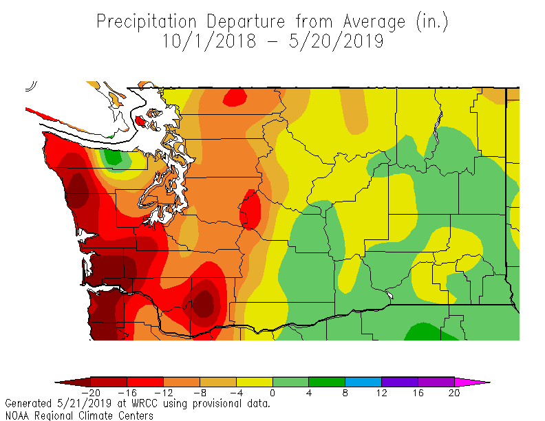 Cliff Mass Weather Blog Does Washington State Really Have a Drought