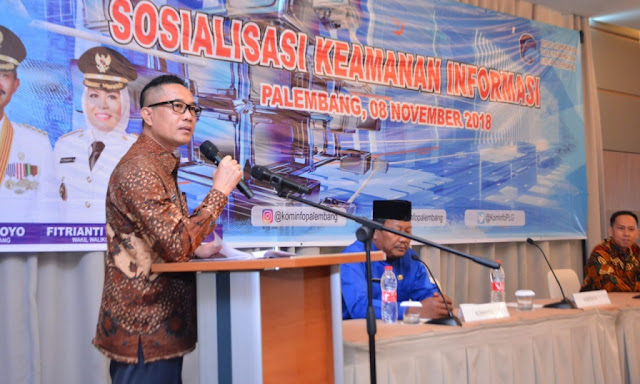 Diskominfo Kota Palembang Gelar Sosialisasi Keamanan Informasi 