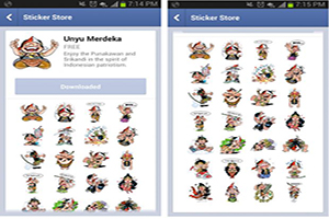 Facebook Ikut Rayakan 17-an dengan Stiker Unyu Merdeka
